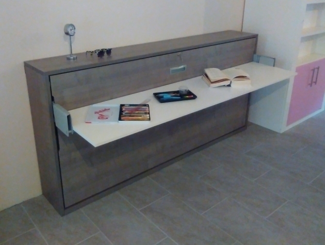 LETTO A SCOMPARSA SINGOLO PRONTO_DESK - tavolinitrasformabiliroma.it